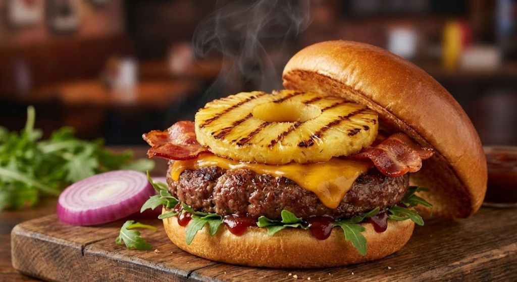 Ananas burger